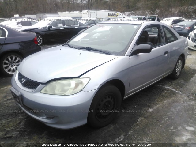 1HGEM221X5L032909 - 2005 HONDA CIVIC DX VP Gümüş foto 2