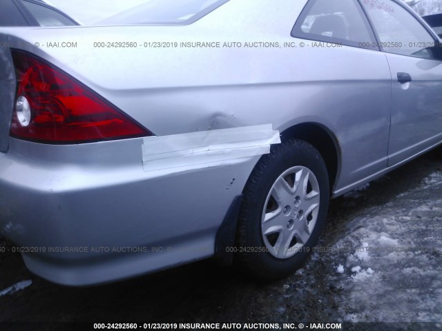 1HGEM221X5L032909 - 2005 HONDA CIVIC DX VP Gümüş foto 6