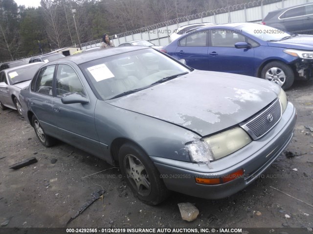 4T1BF12B2TU116580 - 1996 TOYOTA AVALON XL/XLS Light Blue photo 1