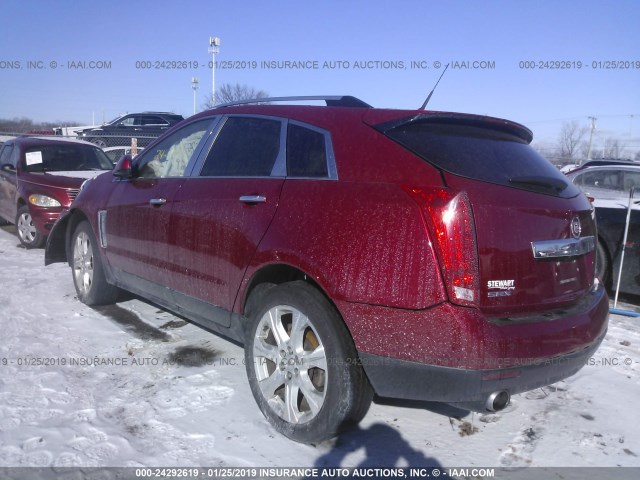 3GYFNCE3XES568184 - 2014 CADILLAC SRX PERFORMANCE COLLECTION Қызыл фото 3