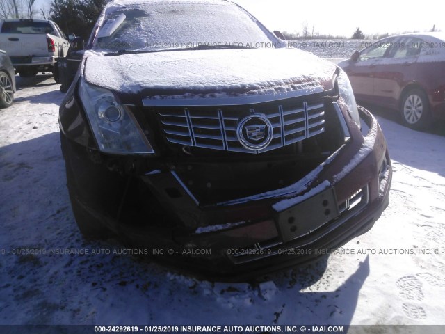 3GYFNCE3XES568184 - 2014 CADILLAC SRX PERFORMANCE COLLECTION Қызыл фото 6