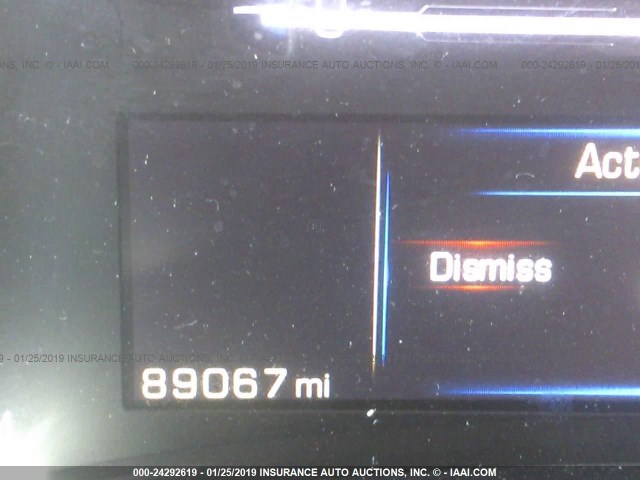 3GYFNCE3XES568184 - 2014 CADILLAC SRX PERFORMANCE COLLECTION Қызыл фото 7