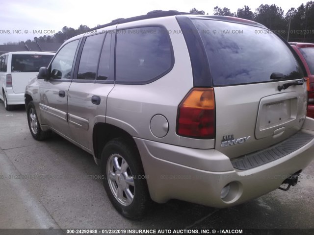 1GKDS13S942219892 - 2004 GMC ENVOY BROWN photo 3