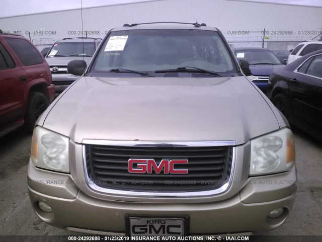 1GKDS13S942219892 - 2004 GMC ENVOY BROWN photo 6