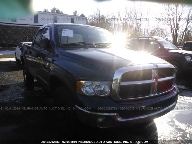 1D7HU18N33J585349 - 2003 DODGE RAM 1500 ST/SLT Dark Blue photo 1