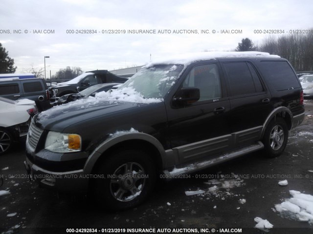 1FMFU18LX3LC29125 - 2003 FORD EXPEDITION EDDIE BAUER BLACK photo 2