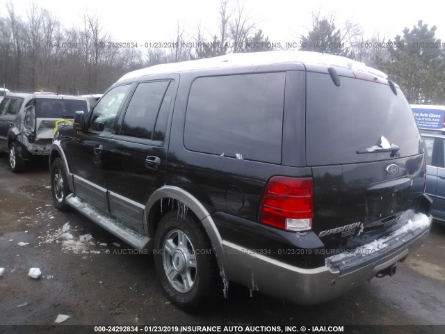 1FMFU18LX3LC29125 - 2003 FORD EXPEDITION EDDIE BAUER BLACK photo 3