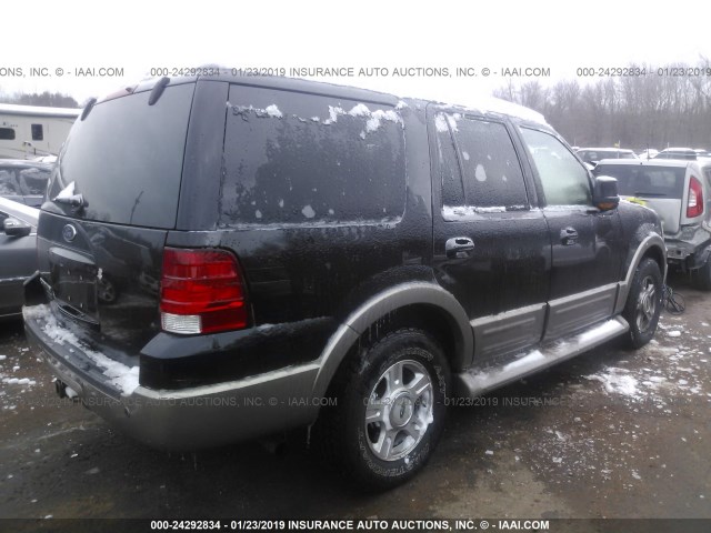 1FMFU18LX3LC29125 - 2003 FORD EXPEDITION EDDIE BAUER BLACK photo 4