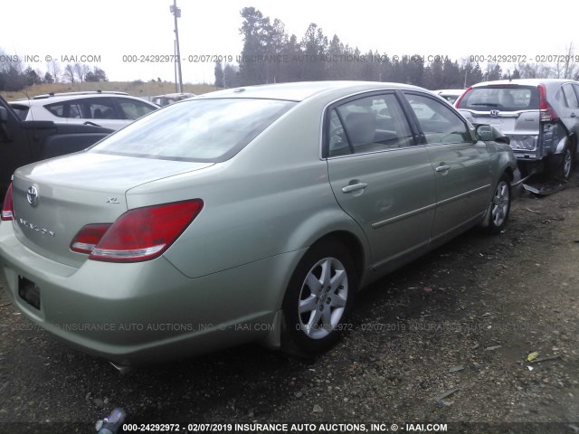 4T1BK3DB6AU368155 - 2010 TOYOTA AVALON XL/XLS/LIMITED GREEN photo 4