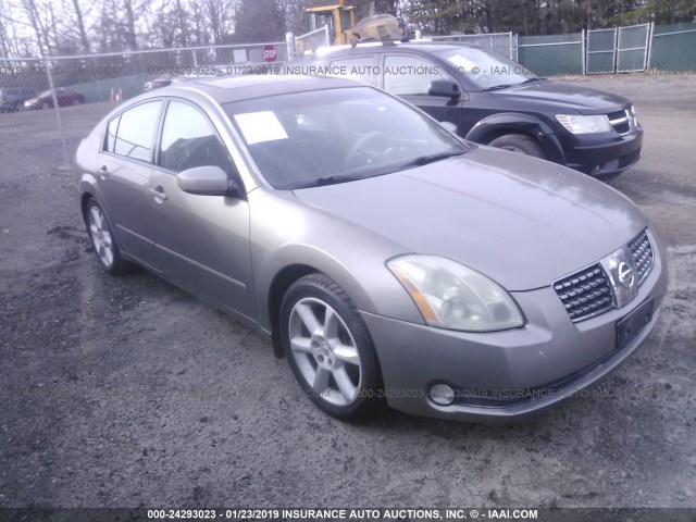 1N4BA41E94C920159 - 2004 NISSAN MAXIMA SE/SL GRAY photo 1