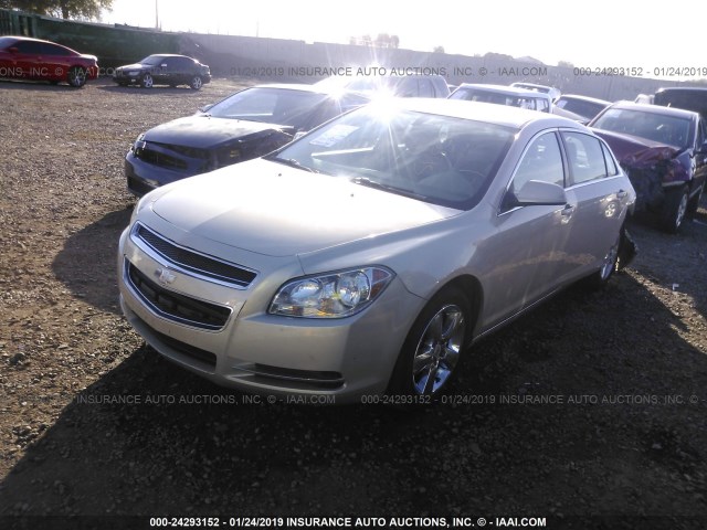 1G1ZD5E17BF275903 - 2011 CHEVROLET MALIBU 2LT TAN photo 2