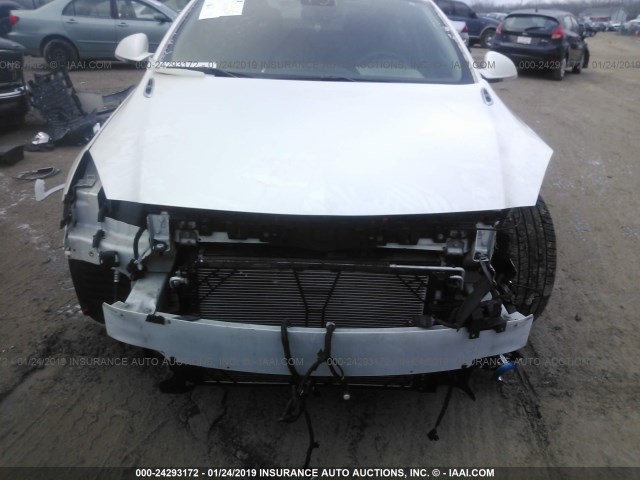 2G4GV5GV1C9147898 - 2012 BUICK REGAL GS WHITE photo 6