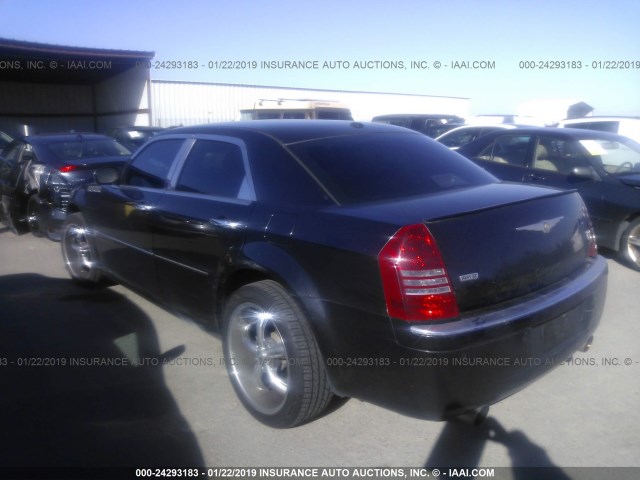 2C3LK63H06H280510 - 2006 CHRYSLER 300C BLACK photo 3