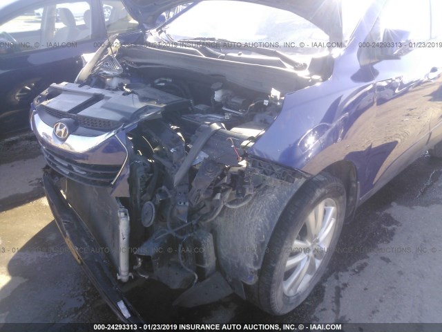 KM8JU3AC1DU636486 - 2013 HYUNDAI TUCSON GLS/LIMITED 蓝色 照片 6