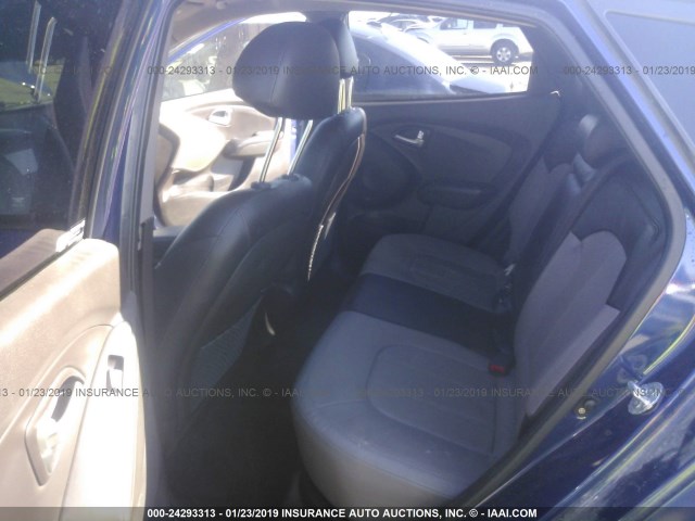 KM8JU3AC1DU636486 - 2013 HYUNDAI TUCSON GLS/LIMITED 蓝色 照片 8