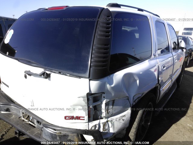 1GKEC13T24J301138 - 2004 GMC YUKON WHITE photo 3