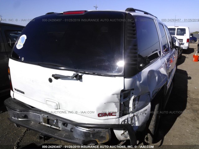 1GKEC13T24J301138 - 2004 GMC YUKON WHITE photo 4