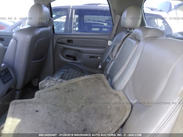 1GKEC13T24J301138 - 2004 GMC YUKON WHITE photo 8