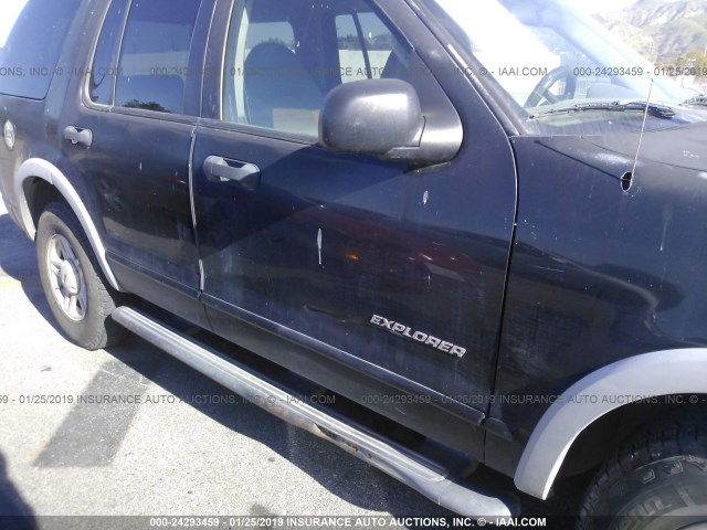 1FMZU62E12ZA96464 - 2002 FORD EXPLORER XLS BLACK photo 6