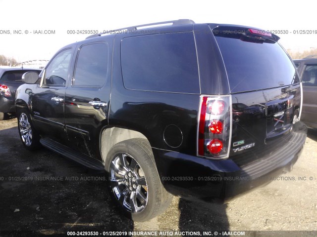 1GKS1AE04BR260893 - 2011 GMC YUKON SLE BLACK photo 3