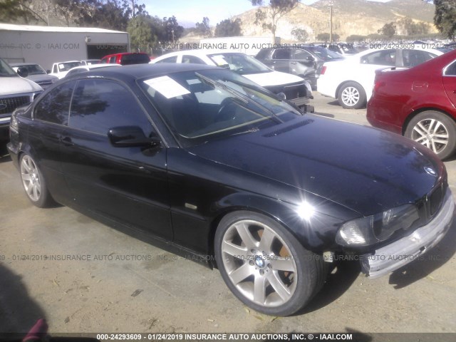 WBABM3344YJN88288 - 2000 BMW 323 CI BLACK photo 1