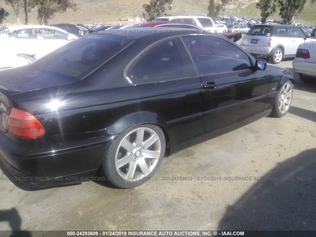 WBABM3344YJN88288 - 2000 BMW 323 CI BLACK photo 4