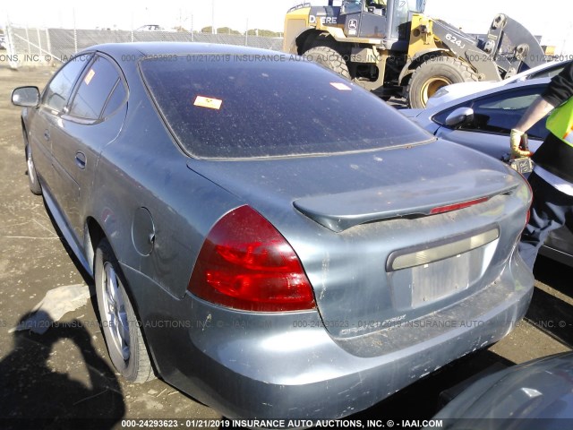 2G2WP582861213174 - 2006 PONTIAC GRAND PRIX GRAY photo 3