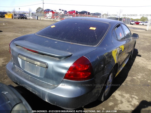 2G2WP582861213174 - 2006 PONTIAC GRAND PRIX GRAY photo 4