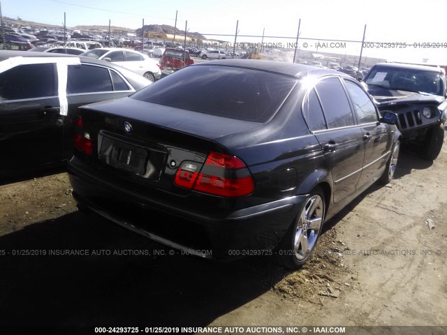 WBAEV53422KM17059 - 2002 BMW 330 I BLACK photo 4