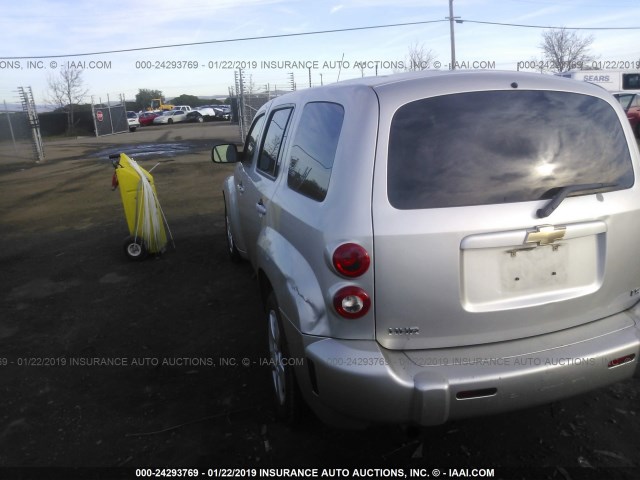 3GNDA13D88S534393 - 2008 CHEVROLET HHR LS SILVER photo 3