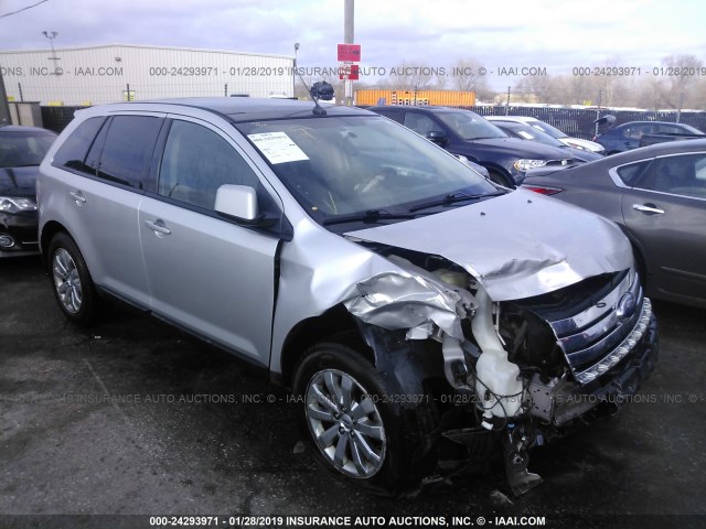 2FMDK38C19BA67435 - 2009 FORD EDGE SEL SILVER photo 1