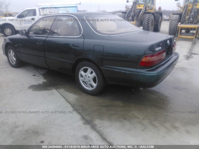 JT8GK13T0S0085380 - 1995 LEXUS ES 300 GREEN photo 6