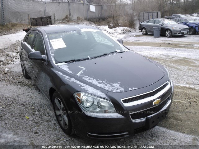 1G1ZC5E1XBF269273 - 2011 CHEVROLET MALIBU 1LT GRAY photo 1