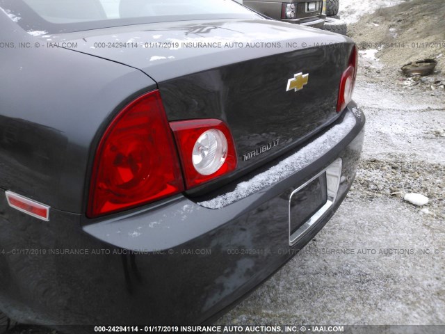 1G1ZC5E1XBF269273 - 2011 CHEVROLET MALIBU 1LT GRAY photo 6