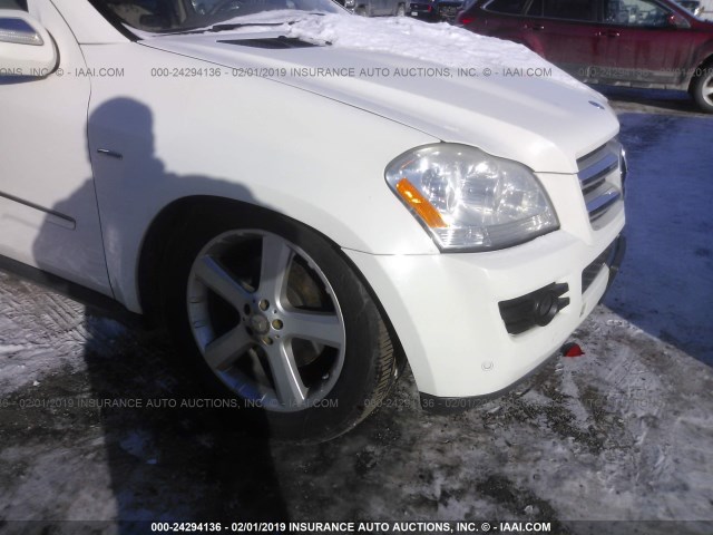 4JGBF25E59A488601 - 2009 MERCEDES-BENZ GL WHITE photo 6