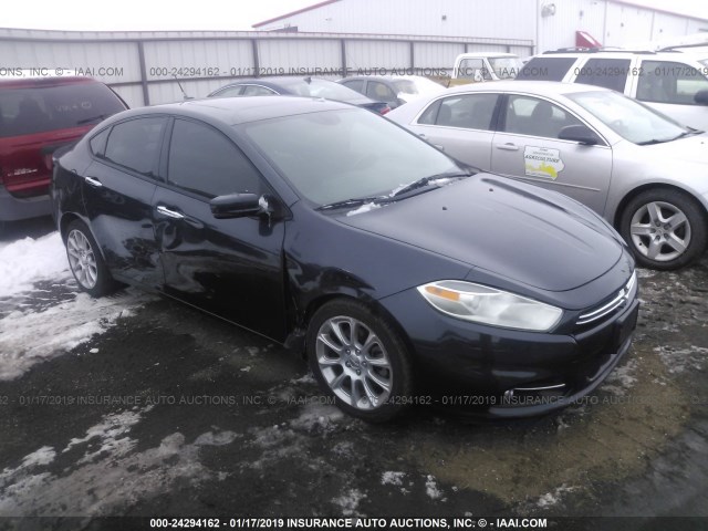 1C3CDFCH9DD176733 - 2013 DODGE DART LIMITED/R/T Dark Blue photo 1