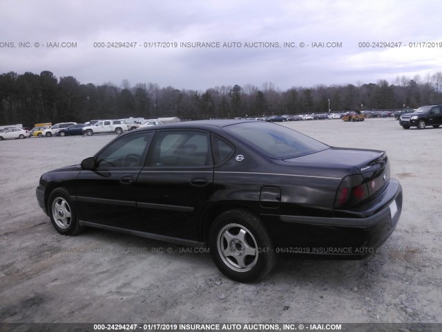 2G1WF52KX49418025 - 2004 CHEVROLET IMPALA BLACK photo 6