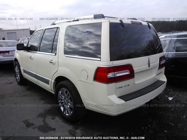 5LMFU27527LJ19648 - 2007 LINCOLN NAVIGATOR CREAM photo 3
