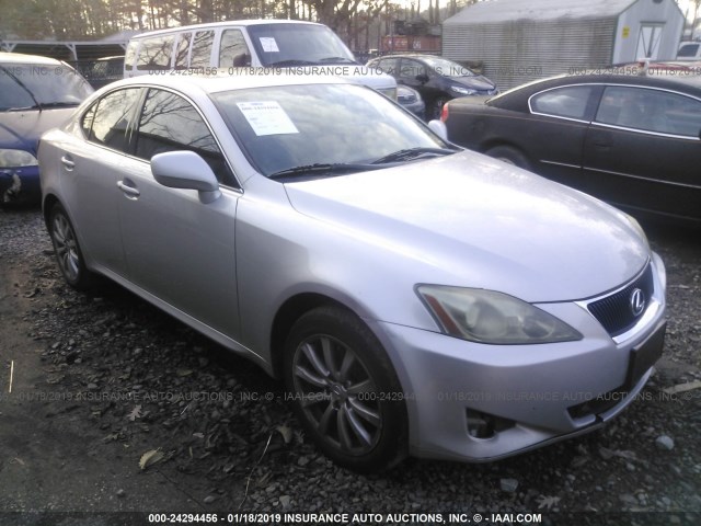 JTHCK262662006179 - 2006 LEXUS IS 250 SILVER photo 1