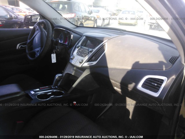 2GKALMEK0C6240534 - 2012 GMC TERRAIN SLE BLACK photo 5