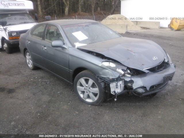 JTHBA30G955082260 - 2005 LEXUS ES 330 BLUE photo 1