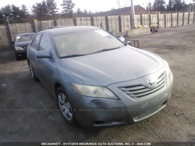 4T1BE46K07U563025 - 2007 TOYOTA CAMRY NEW GENERAT CE/LE/XLE/SE GREEN photo 1