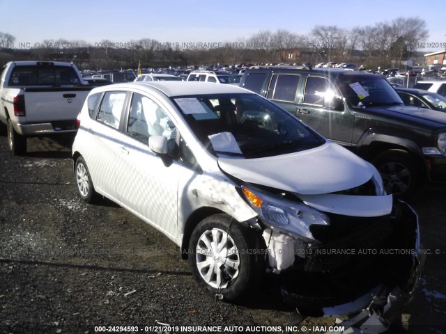 3N1CE2CP0FL448756 - 2015 NISSAN VERSA NOTE S/S PLUS/SV/SL/SR WHITE photo 1