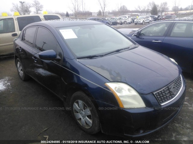 3N1AB61E87L662596 - 2007 NISSAN SENTRA 2.0/2.0S/2.0SL Navy photo 1