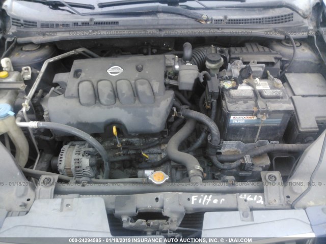 3N1AB61E87L662596 - 2007 NISSAN SENTRA 2.0/2.0S/2.0SL Navy photo 10