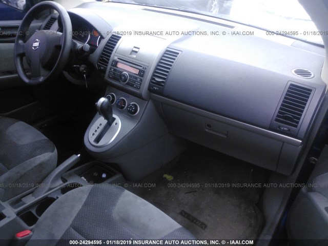 3N1AB61E87L662596 - 2007 NISSAN SENTRA 2.0/2.0S/2.0SL Navy photo 5