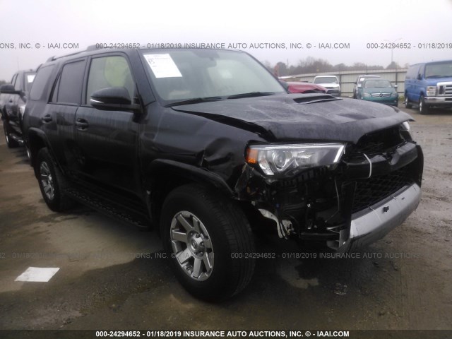 JTEBU5JRXG5302850 - 2016 TOYOTA 4RUNNER SR5 PREM/LTDL/TRAIL/TRD BLACK photo 1