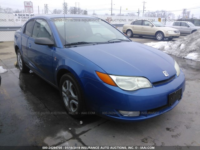 1G8AW12FX4Z122015 - 2004 SATURN ION LEVEL 3 BLUE photo 1