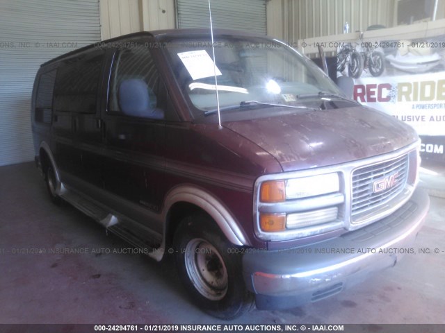 1GDFG15R9V1089647 - 1997 GMC SAVANA RV G1500 BURGUNDY photo 1