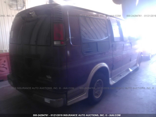 1GDFG15R9V1089647 - 1997 GMC SAVANA RV G1500 BURGUNDY photo 4